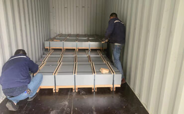 Delivery Of Coated Steel Sheets Ordered By Iranian Customers