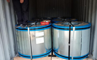 Coated Steel Sheets For Water Heaters Ordered By Vietnamese Customers Are Ready For Delivery