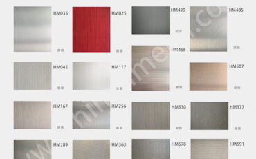What Textures Can Himei Metal’s Coated Steel Plates Have