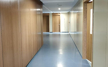 Fire resistance of coated steel sheets