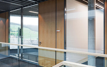 Application of wood grain steel plate