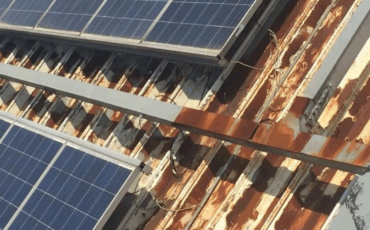 Why are metal factory roof tiles so easily corroded?