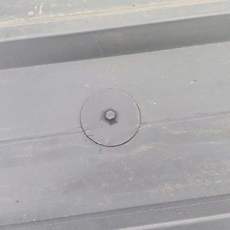 Thermal insulation and noise reduction roofing TPO/PVC composite waterproof shingles