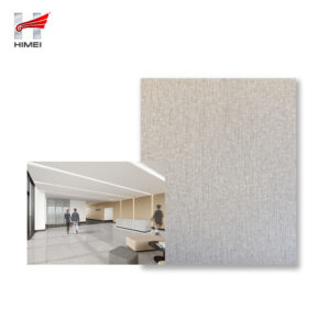 Wood grain pattern vcm stainless steel Wall panel decoration